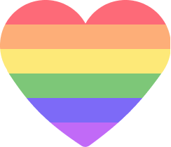 rainbow heart